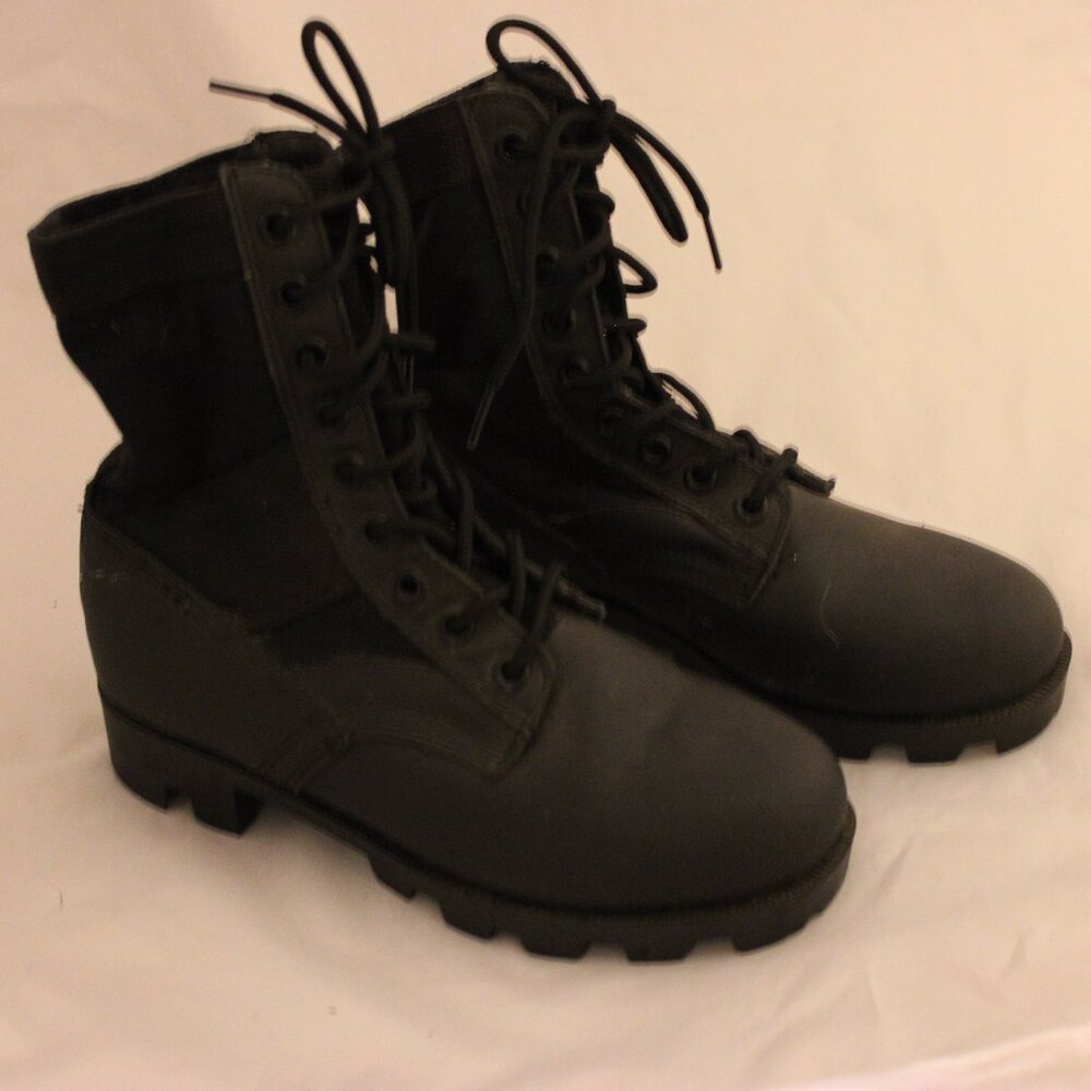 Rothco Black G.I. Type Speedlace Jungle Boots 9 Inch Mens Size 4 # 5090
